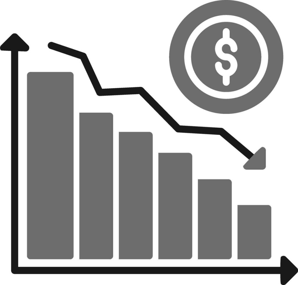 faillissement vector icoon