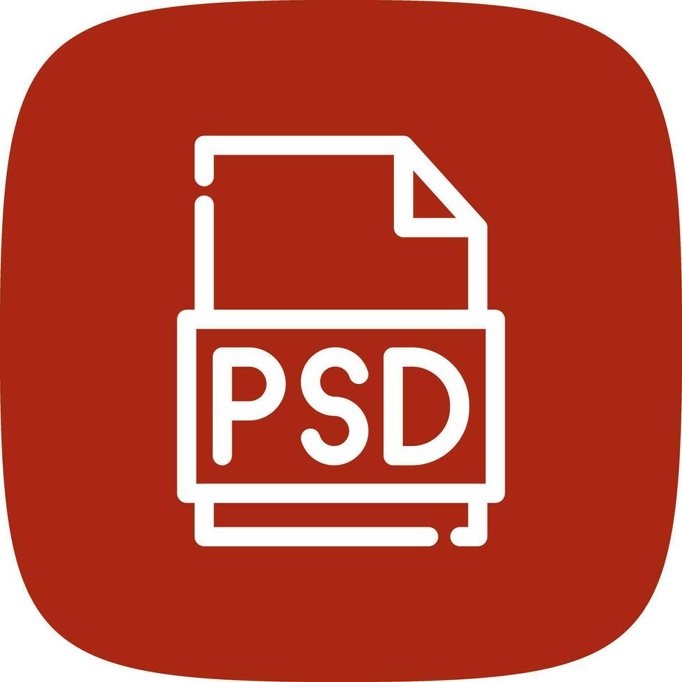 psd het dossier creatief icoon ontwerp vector