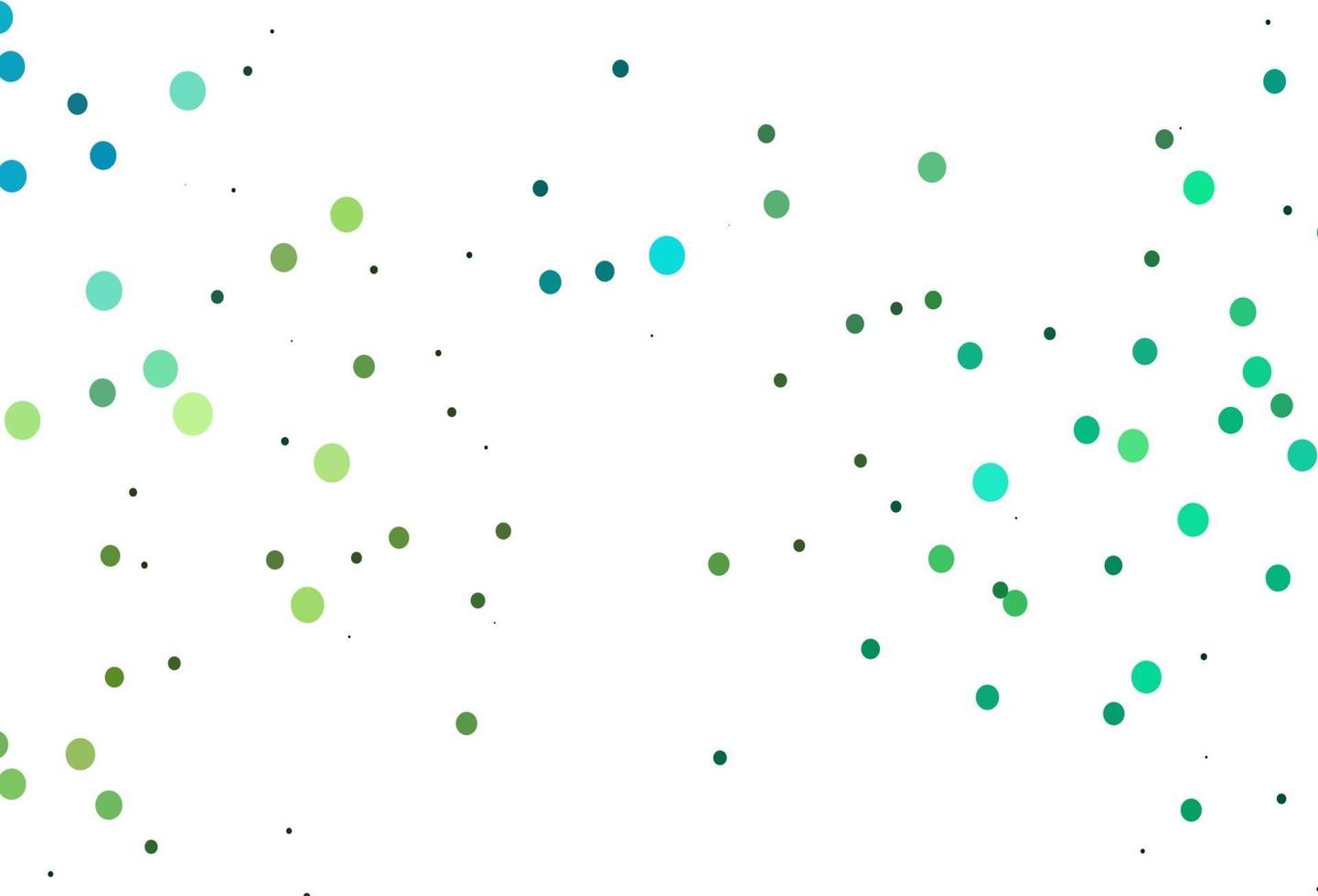 lichtgroene, gele vectorlay-out met cirkelvormen. vector