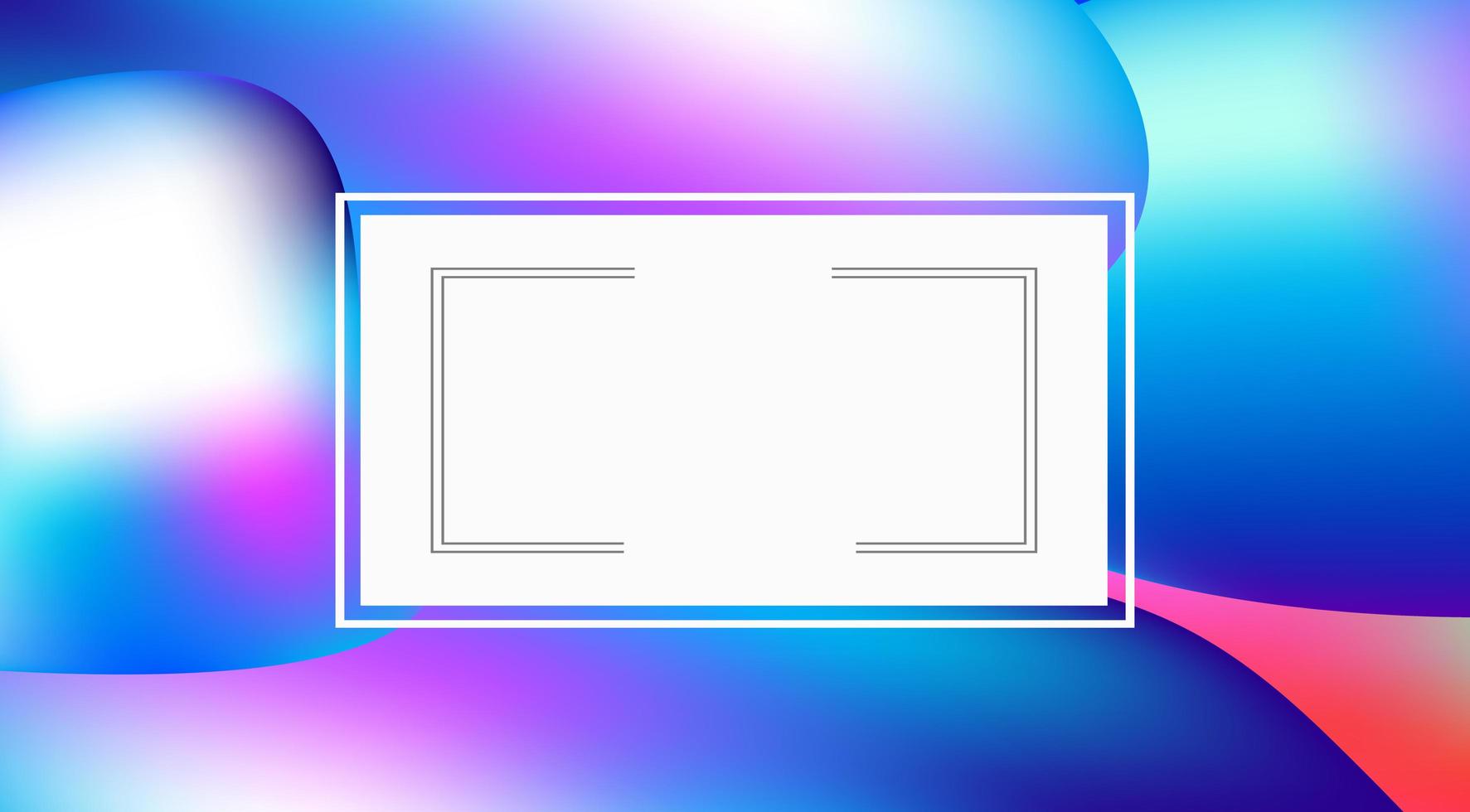 een sjabloon voor visitekaartjes met een abstracte achtergrond vector