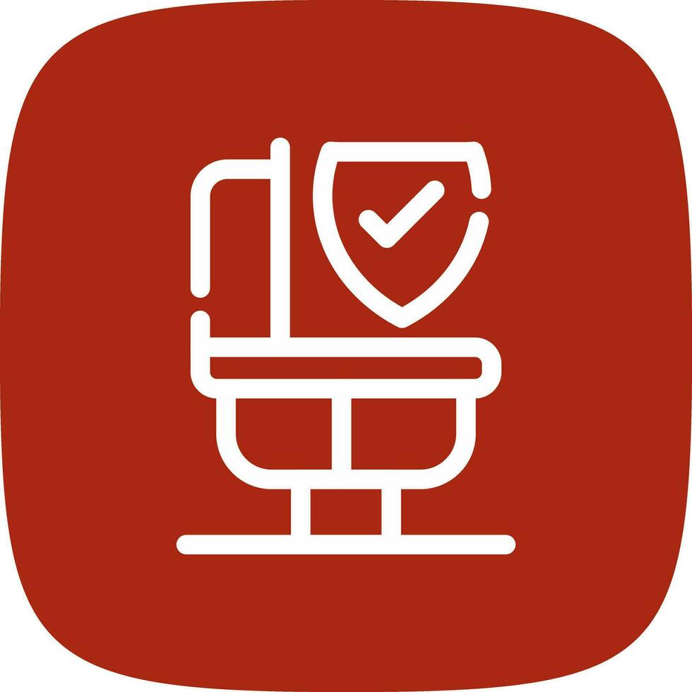 badkamer veiligheid creatief icoon ontwerp vector