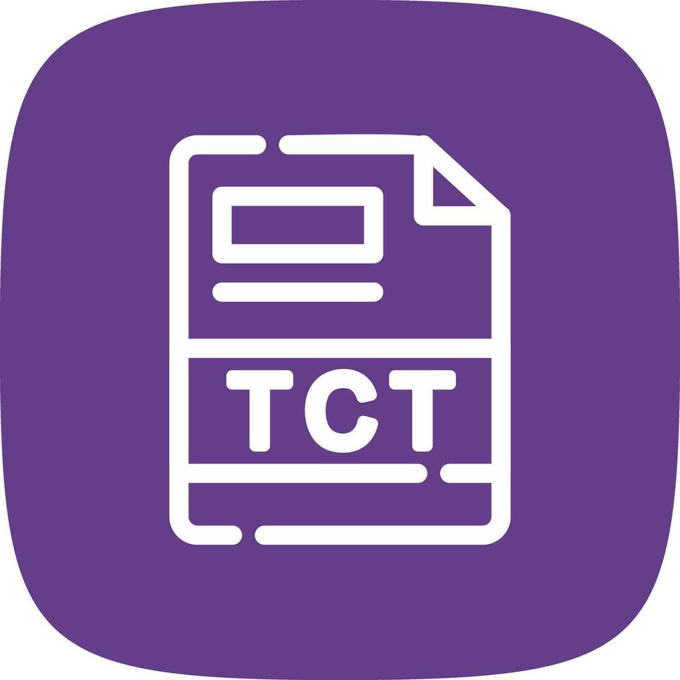 tct creatief icoon ontwerp vector