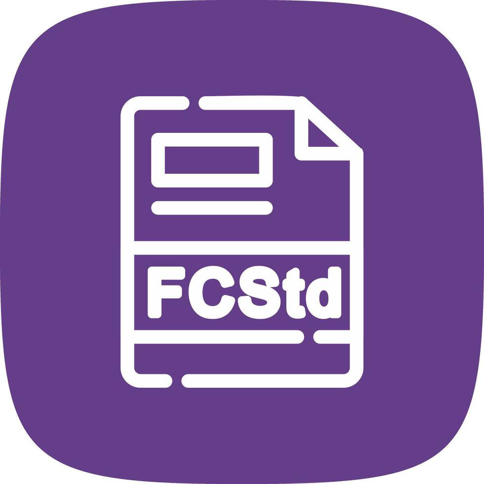 fcstd creatief icoon ontwerp vector