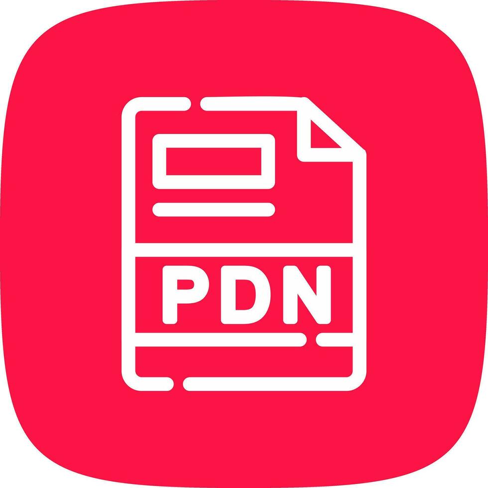 pdn creatief icoon ontwerp vector