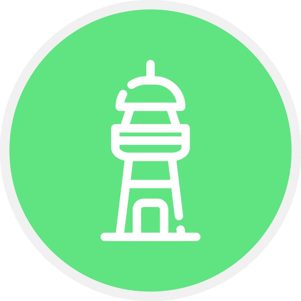 vuurtoren creatief icoon ontwerp vector