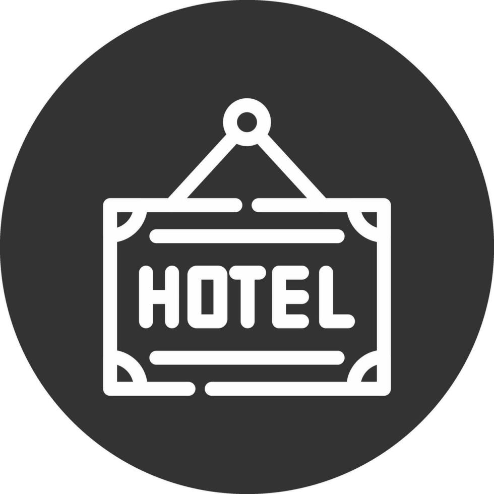 hotel creatief icoon ontwerp vector
