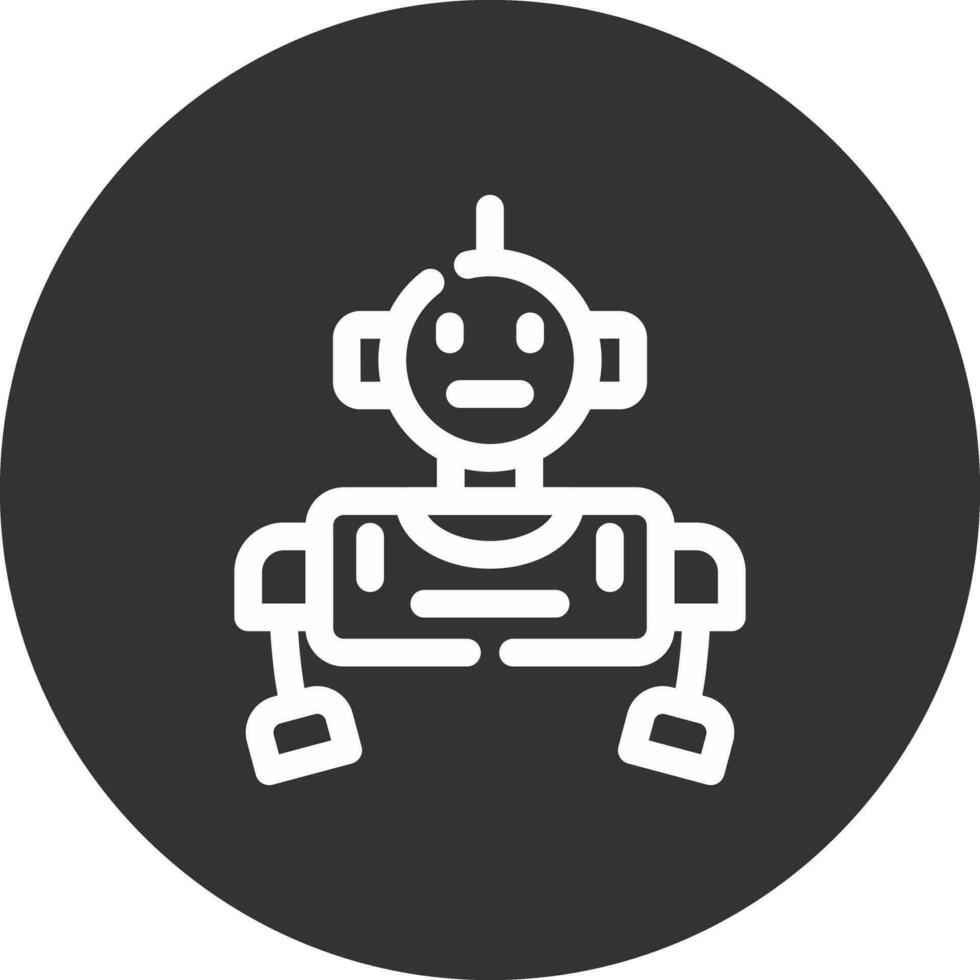 robot creatief icoon ontwerp vector