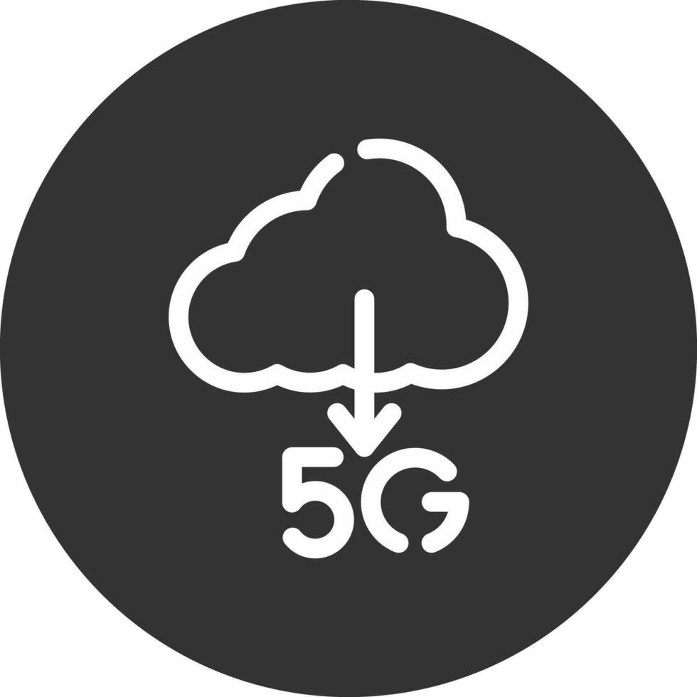 5g downloaden creatief icoon ontwerp vector