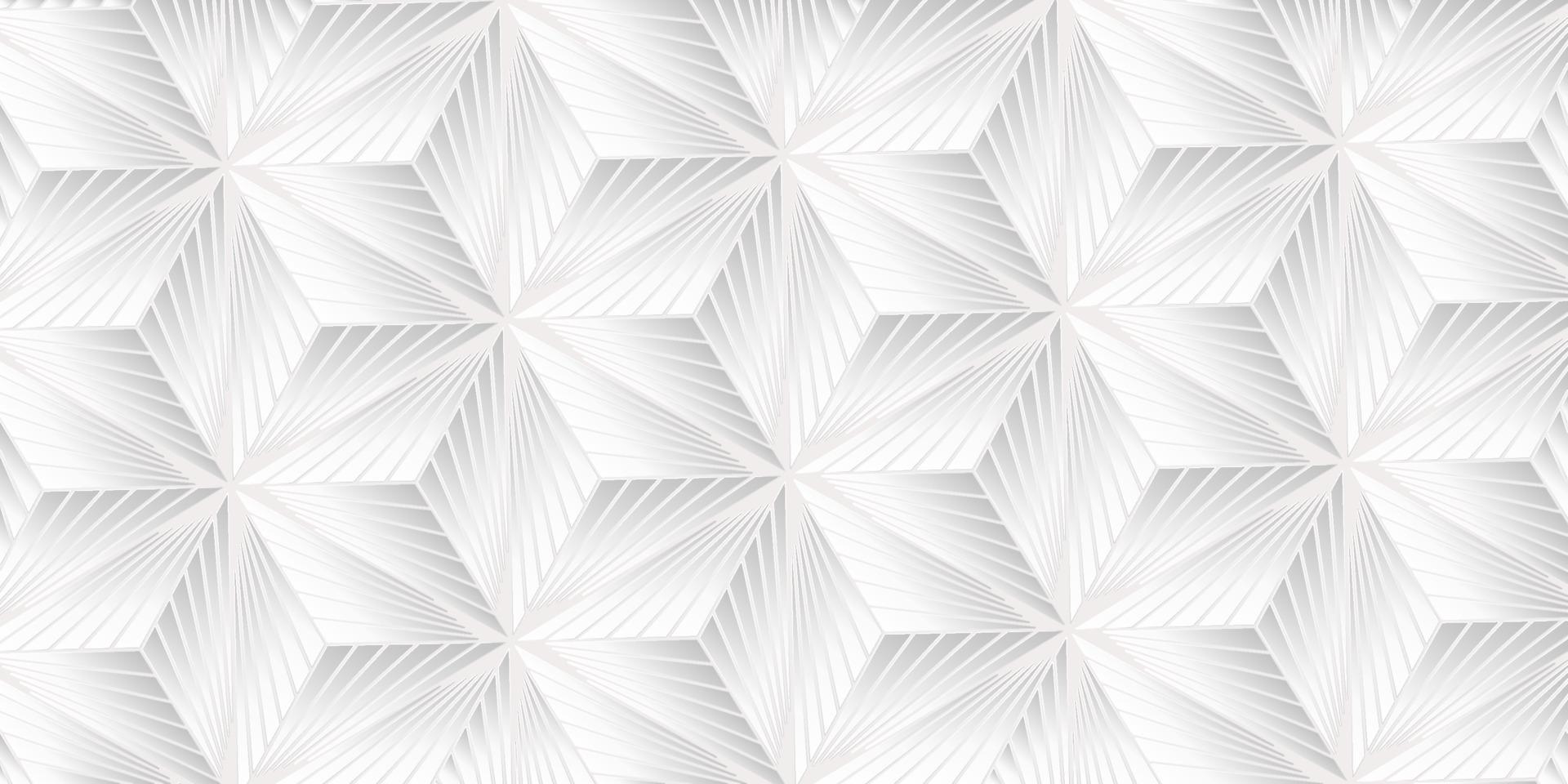 geometrisch patroon met veelhoekige strepen lijn witte achtergrond vector