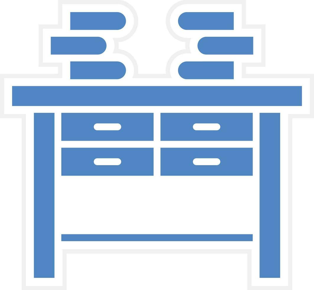 bureau vector pictogram