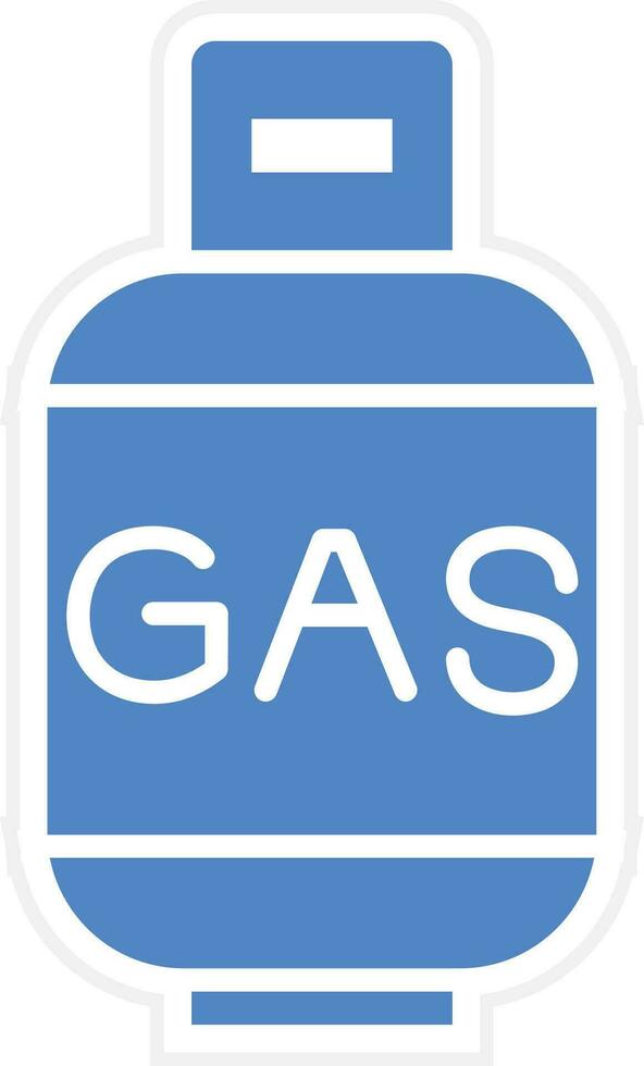 gas- cilinders vector icoon