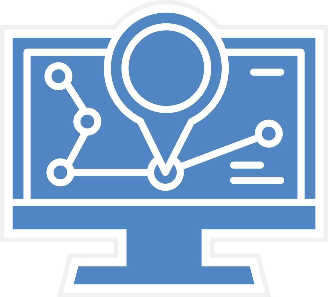 gps vector pictogram