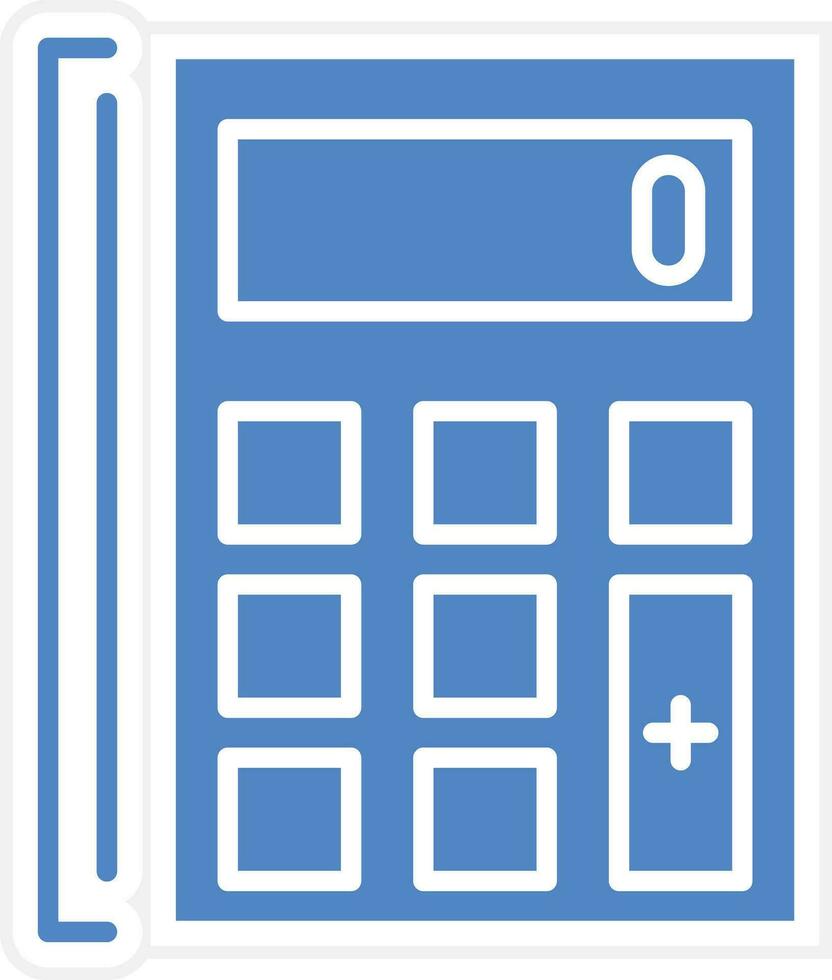 rekenmachine vector pictogram