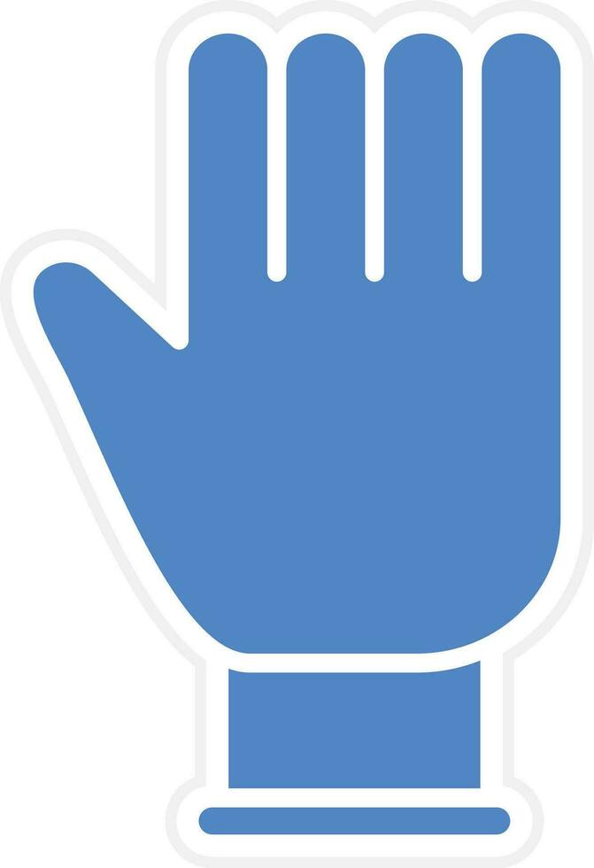 rubber handschoenen vector icoon