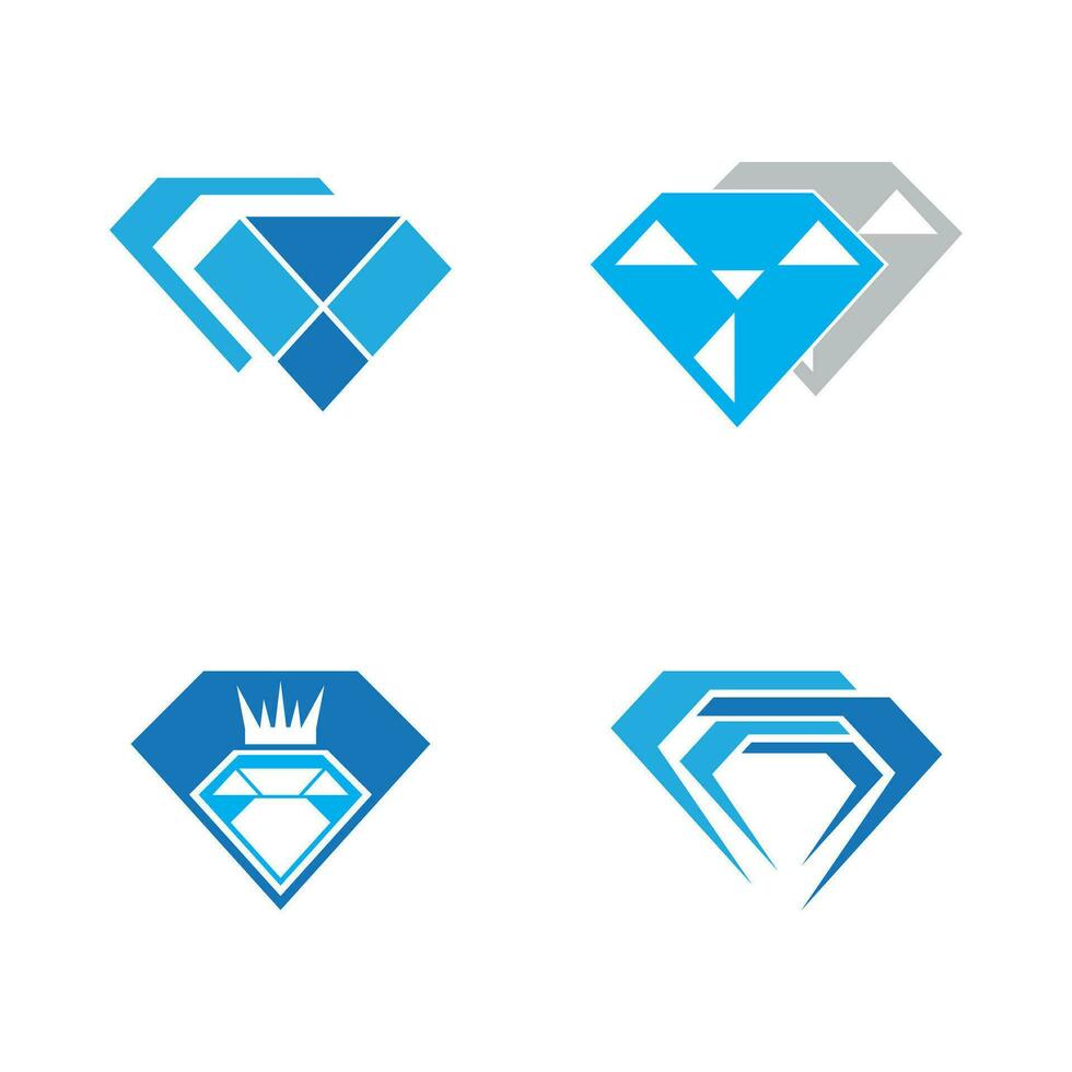 sieraden lijn kunst diamant logo icoon en symbool vector
