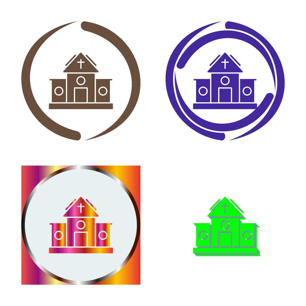 kerk vector pictogram