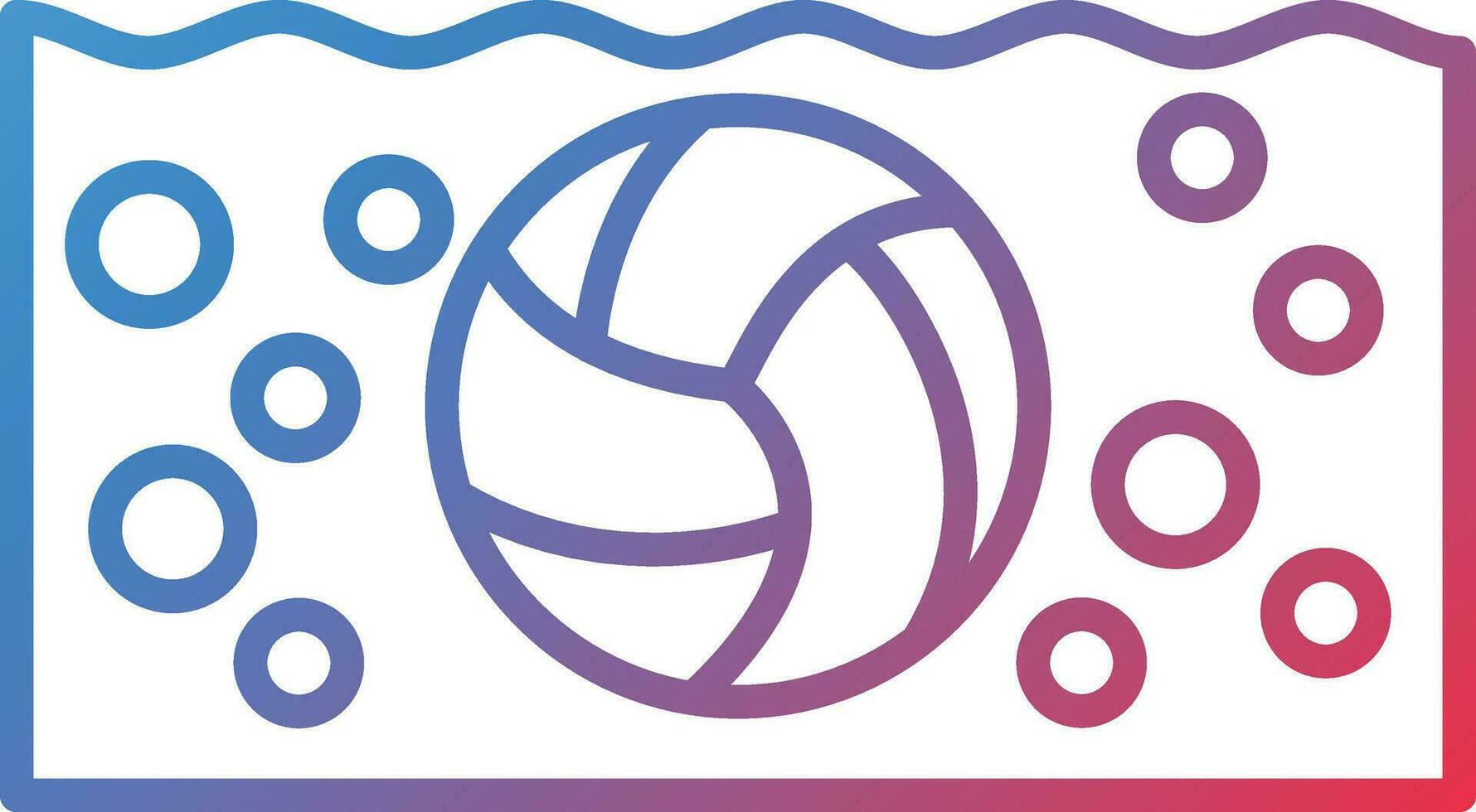 water polo vector icoon