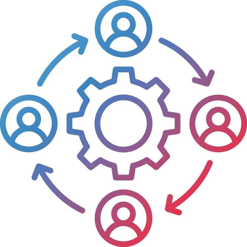 samenwerking vector pictogram