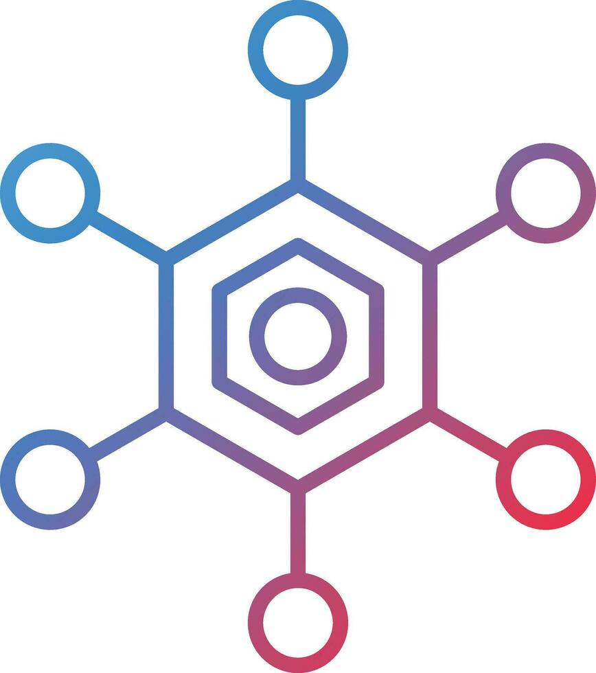 biomoleculaire interacties vector icoon