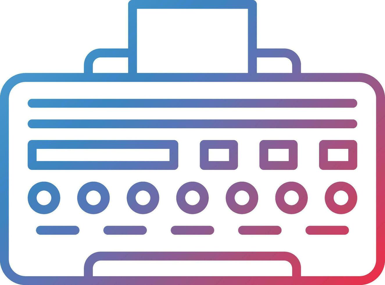 printer vector pictogram