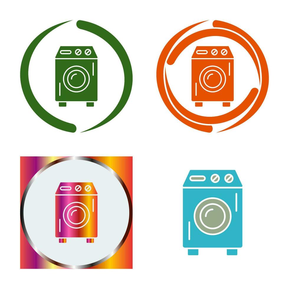 wasmachine vector pictogram