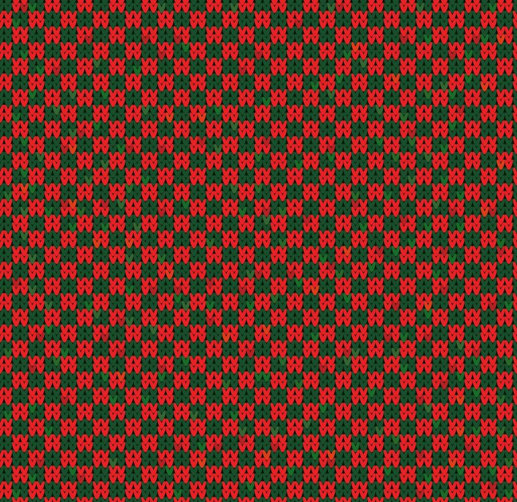 gebreide kleur vierkanten naadloze patroon vectorillustratie vector