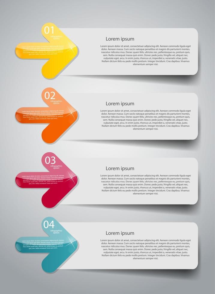 infographic zakelijke sjabloon vectorillustratie vector