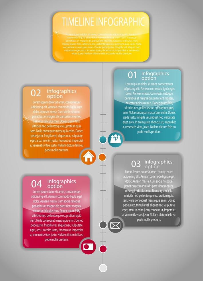 infographic zakelijke sjabloon vectorillustratie vector