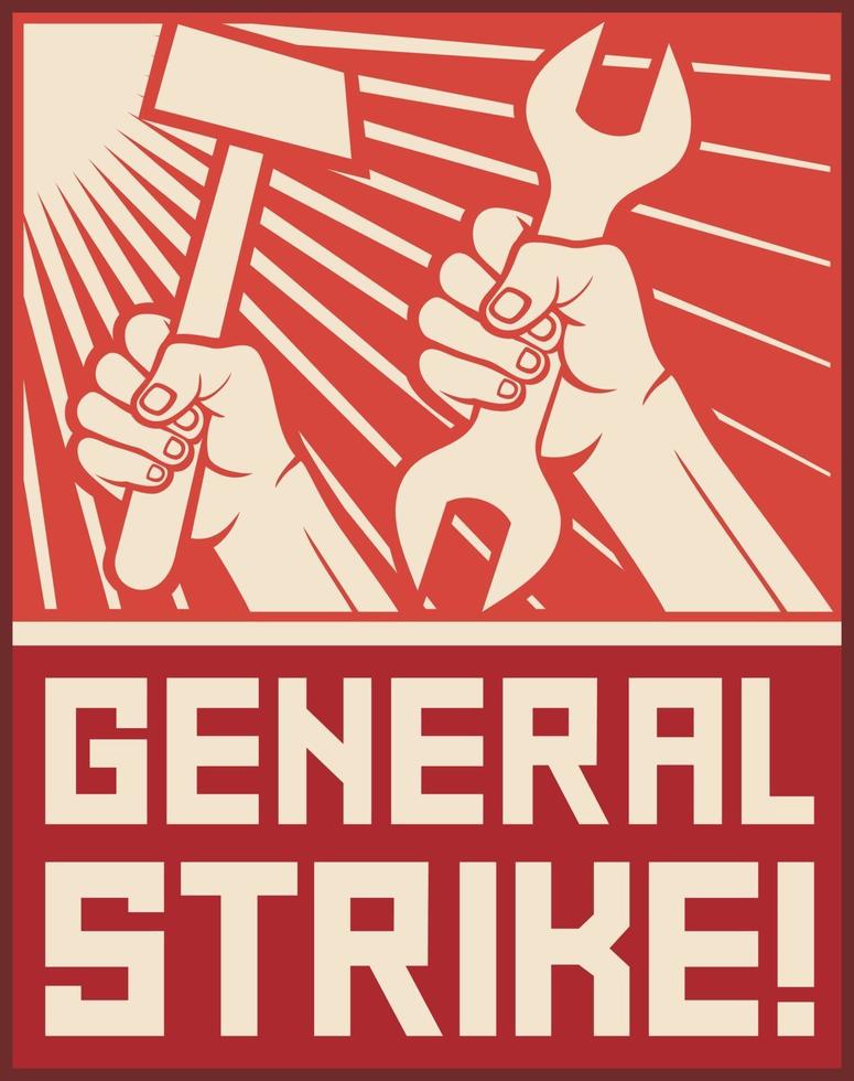 algemene staking poster vector