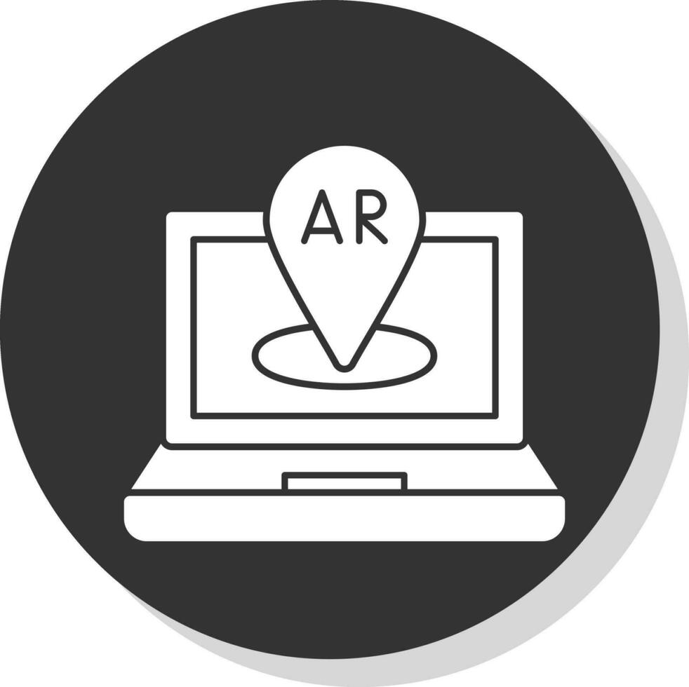 ar navigatie vector icoon ontwerp