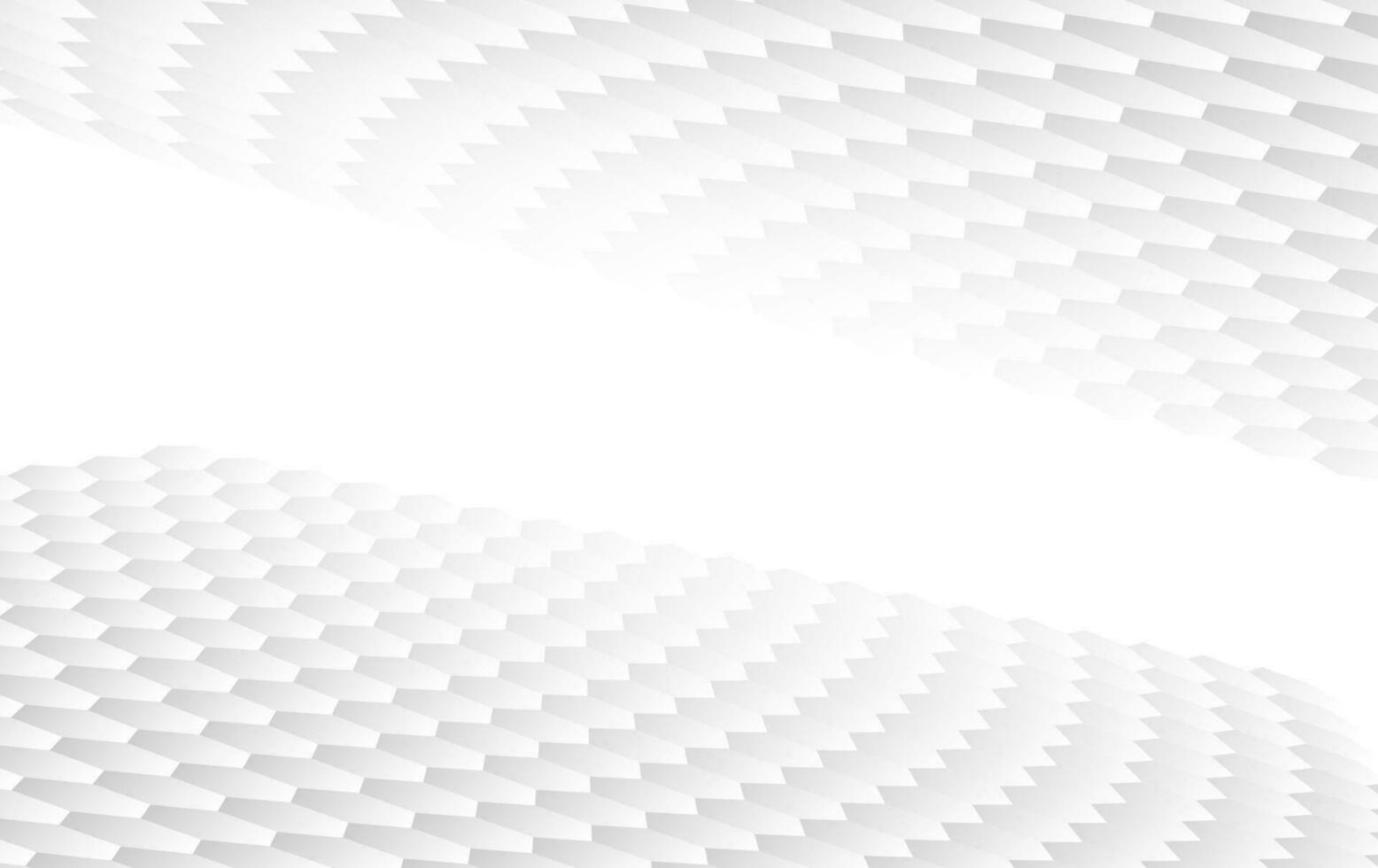 abstract wit achtergrond van reliëf oppervlakte zeshoek, honingraat modern horizontaal patroon concept, creatief licht cirkel stijl. meetkundig maas minimaal helling kleur voor wallpaper.vector illustratie vector