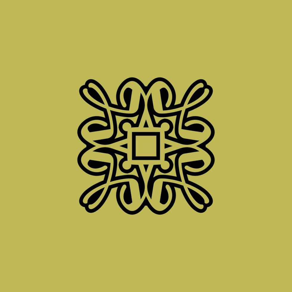 abstract sier- symmetrisch brief m of w elegant logo vector