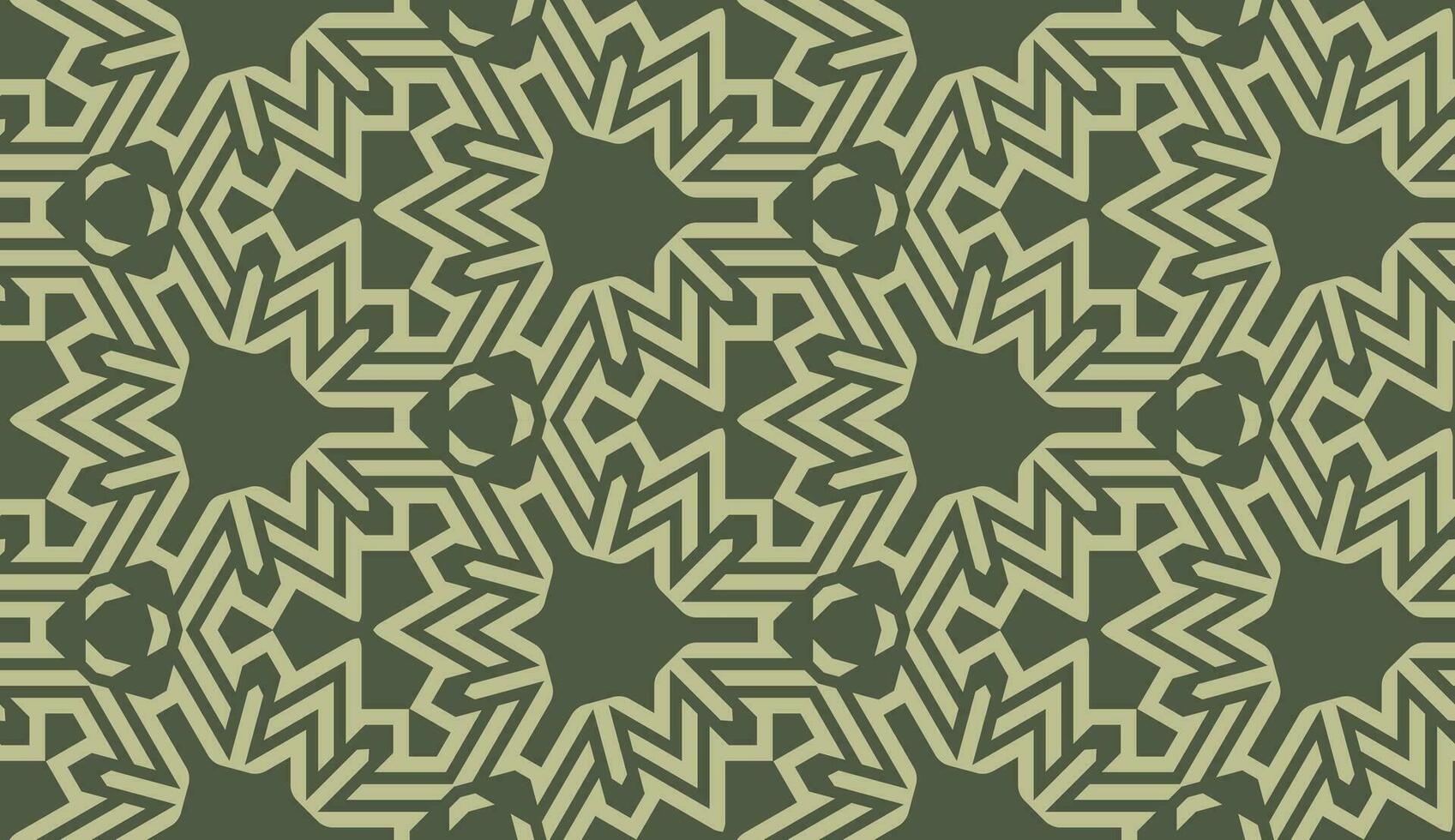 abstract meetkundig groen natuur naadloos patroon vector
