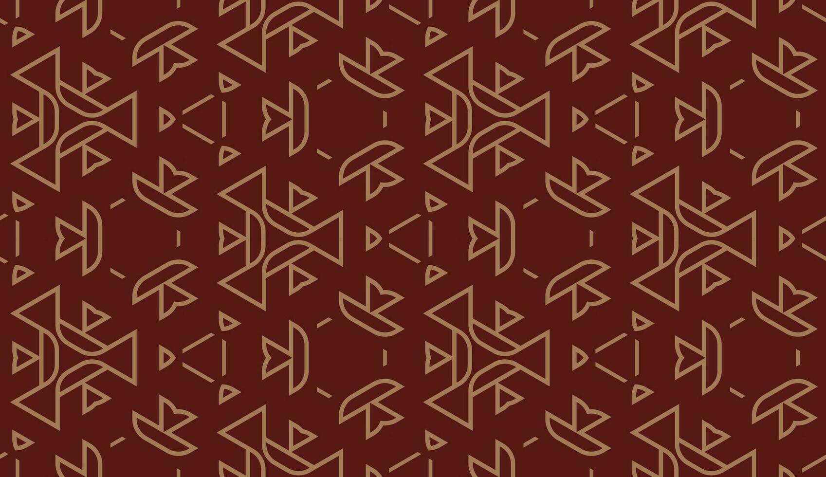 abstract willekeurig lijnen Choco bruin naadloos patroon vector