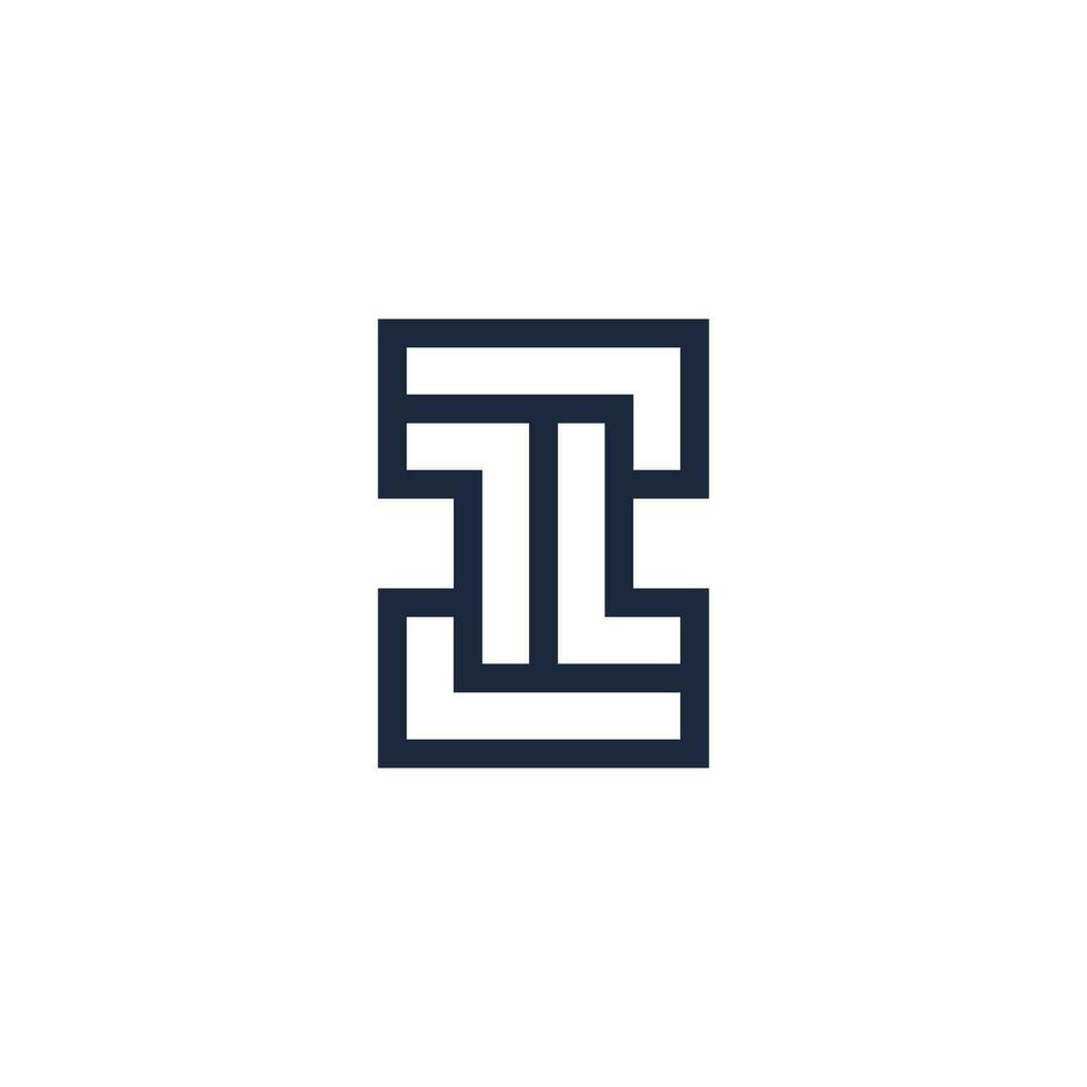 brief il of li logo vector