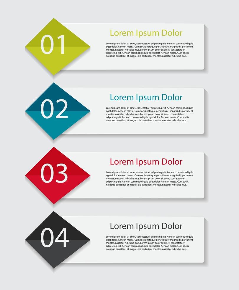 infographic sjablonen voor het bedrijfsleven vector