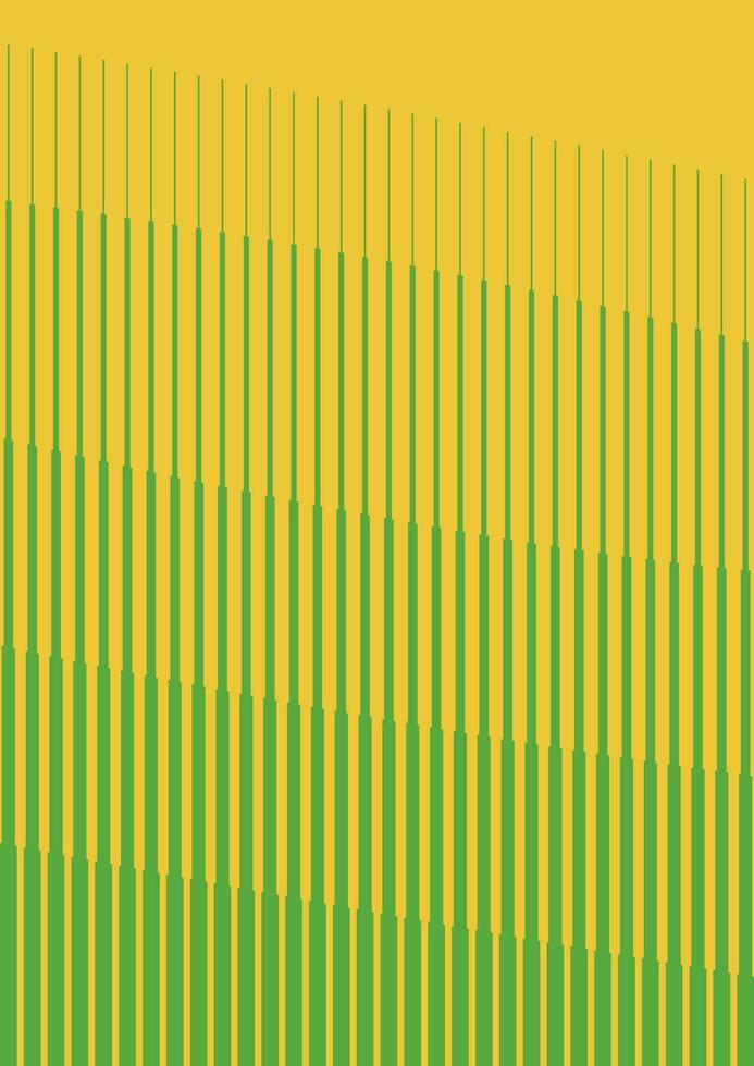 dynamisch lijn meetkundig covers set. geel achtergrond minimalistische ontwerpen. vector