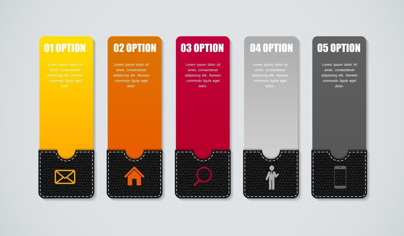 infographic sjablonen voor zakelijke vectorillustratie. vector