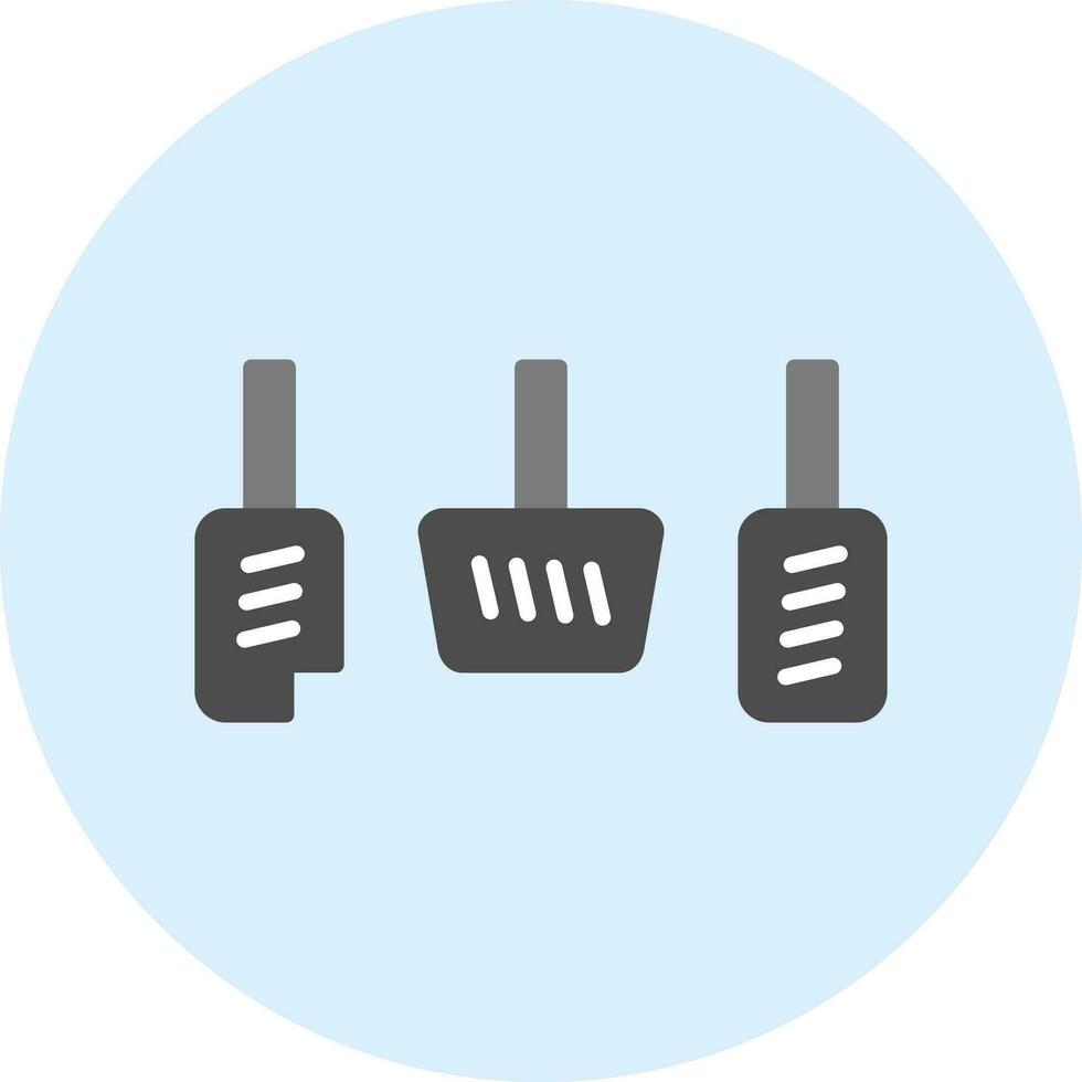 auto pedalen vector icoon