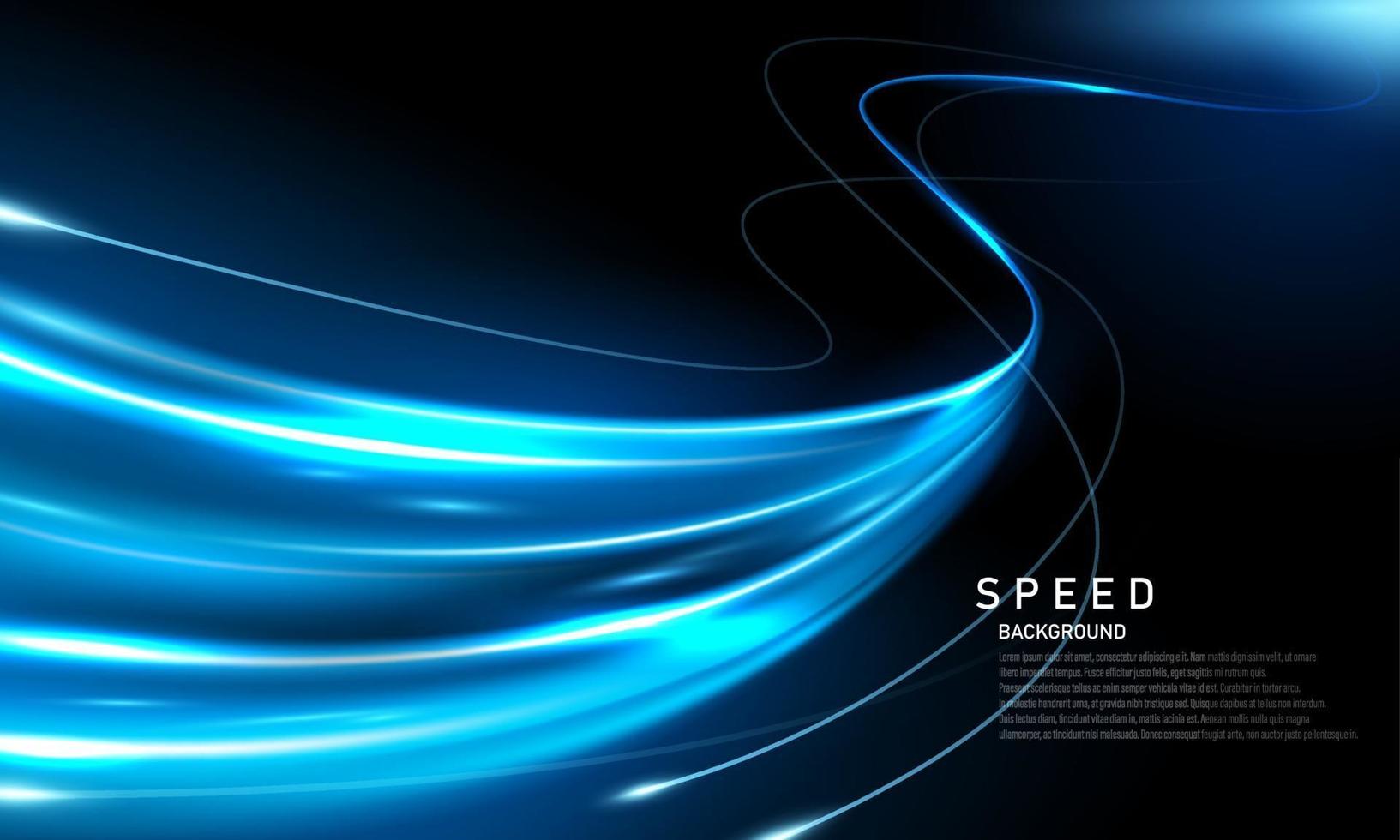 abstracte snelheid lijn achtergrond poster met dynamiek. technologie netwerk vector