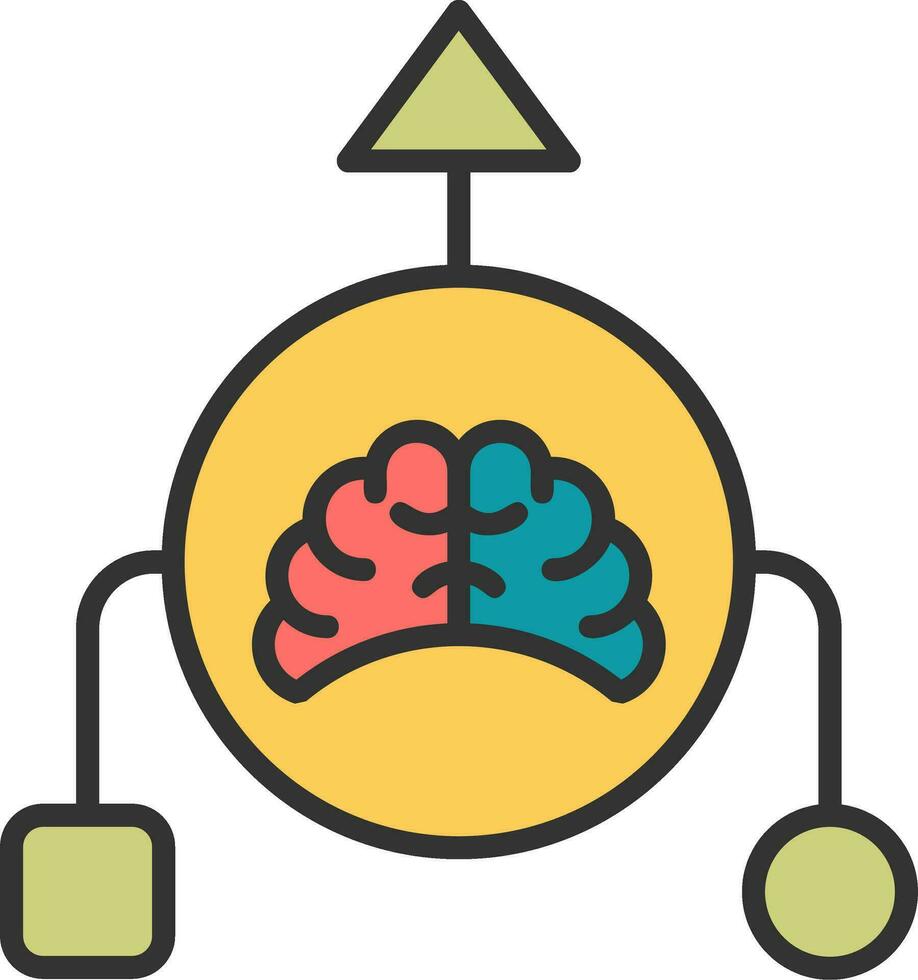 logische vector pictogram