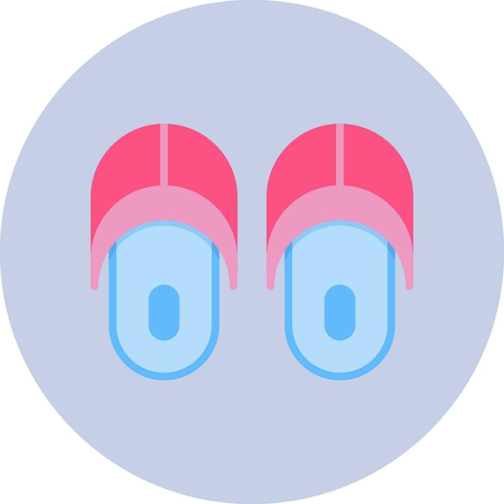 slippers vector icoon