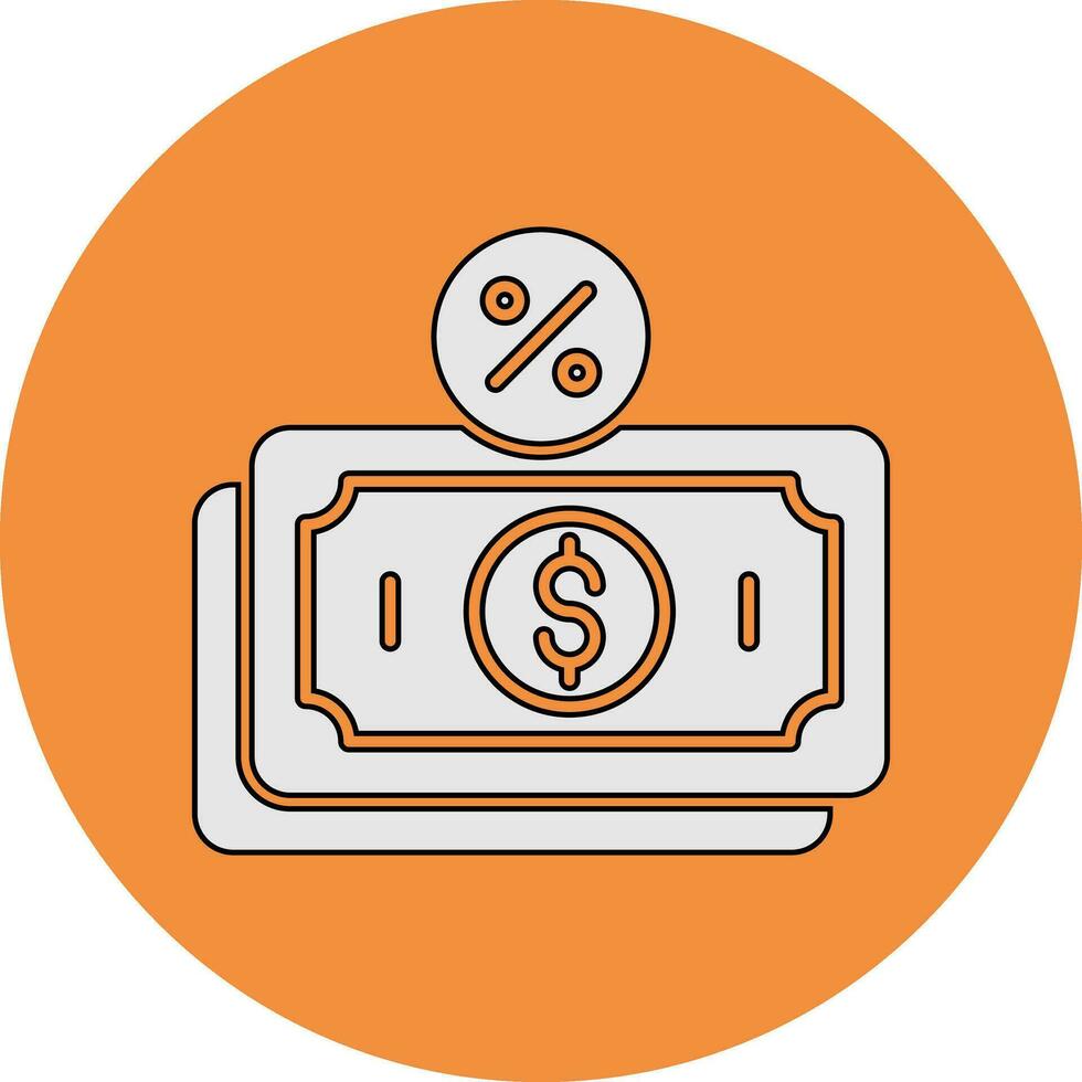 contant geld vector pictogram