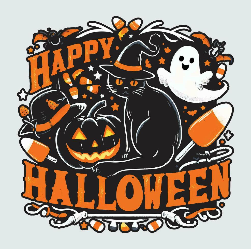 grappig halloween t-shirt ontwerp ,grappig halloween geest t-shirt ontwerp Halloween t-shirt ontwerp vector