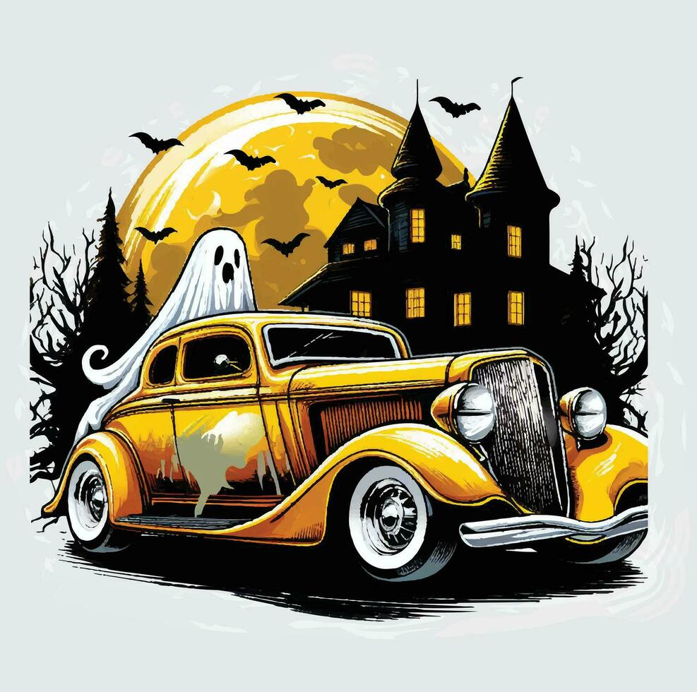 grappig halloween t-shirt ontwerp ,grappig halloween geest t-shirt ontwerp Halloween t-shirt ontwerp vector