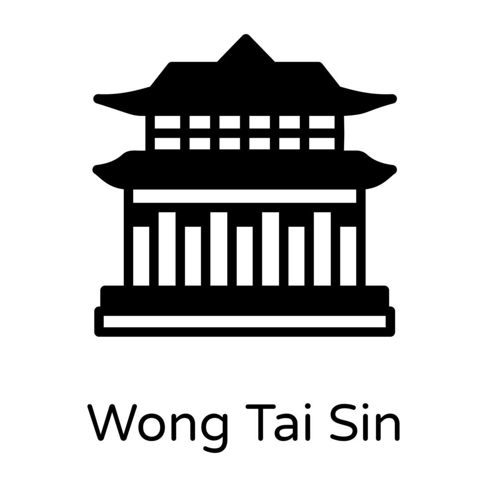wong tai sin vector