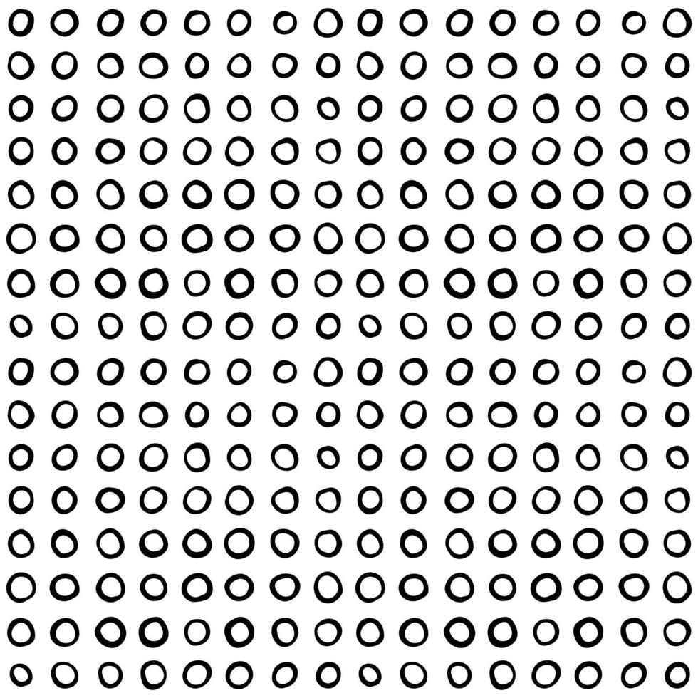 hand getrokken doodle abstracte zwart-wit naadloze patroon vector