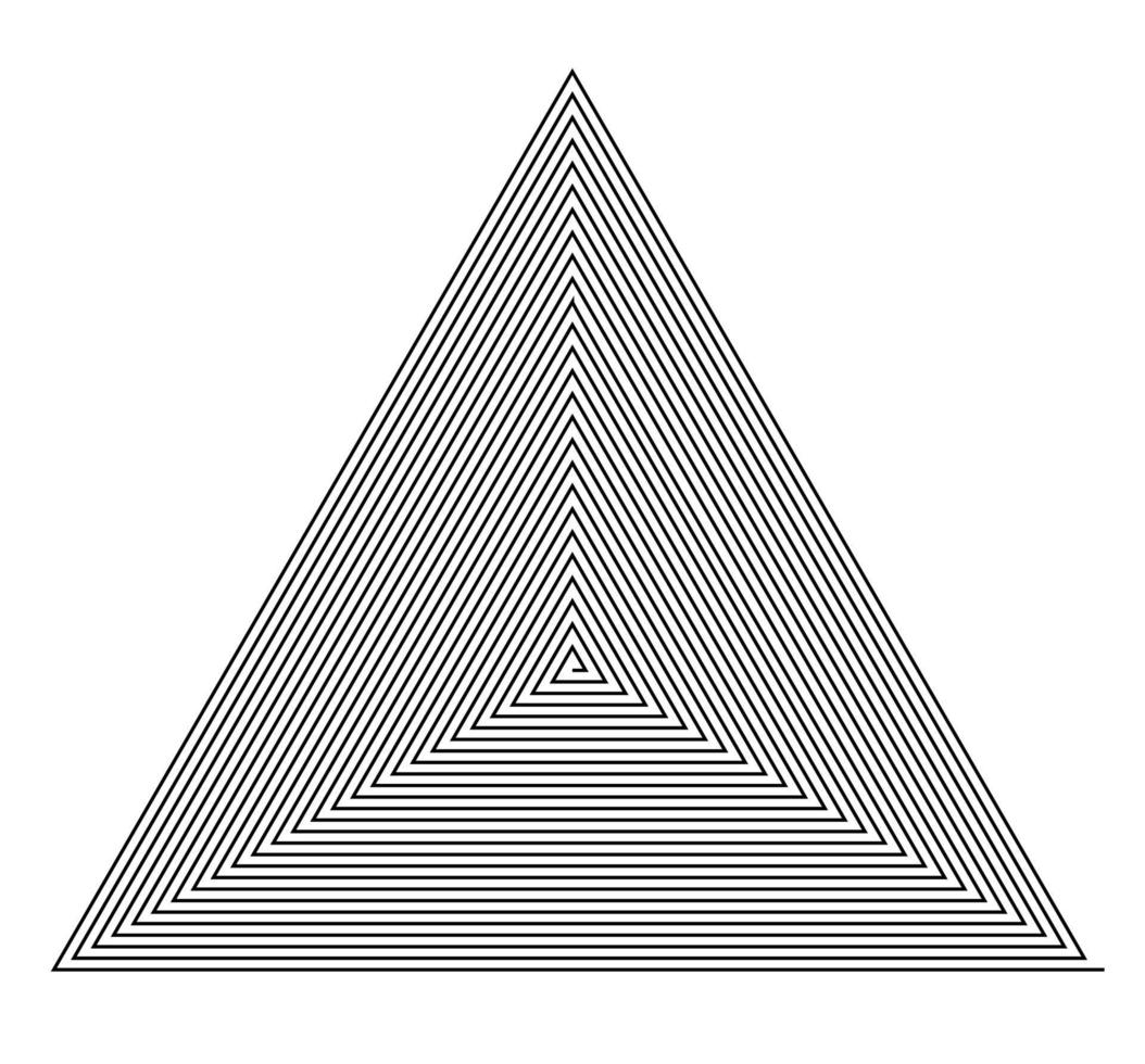 zwart-wit hypnotische achtergrond. vectorillustratie. vector