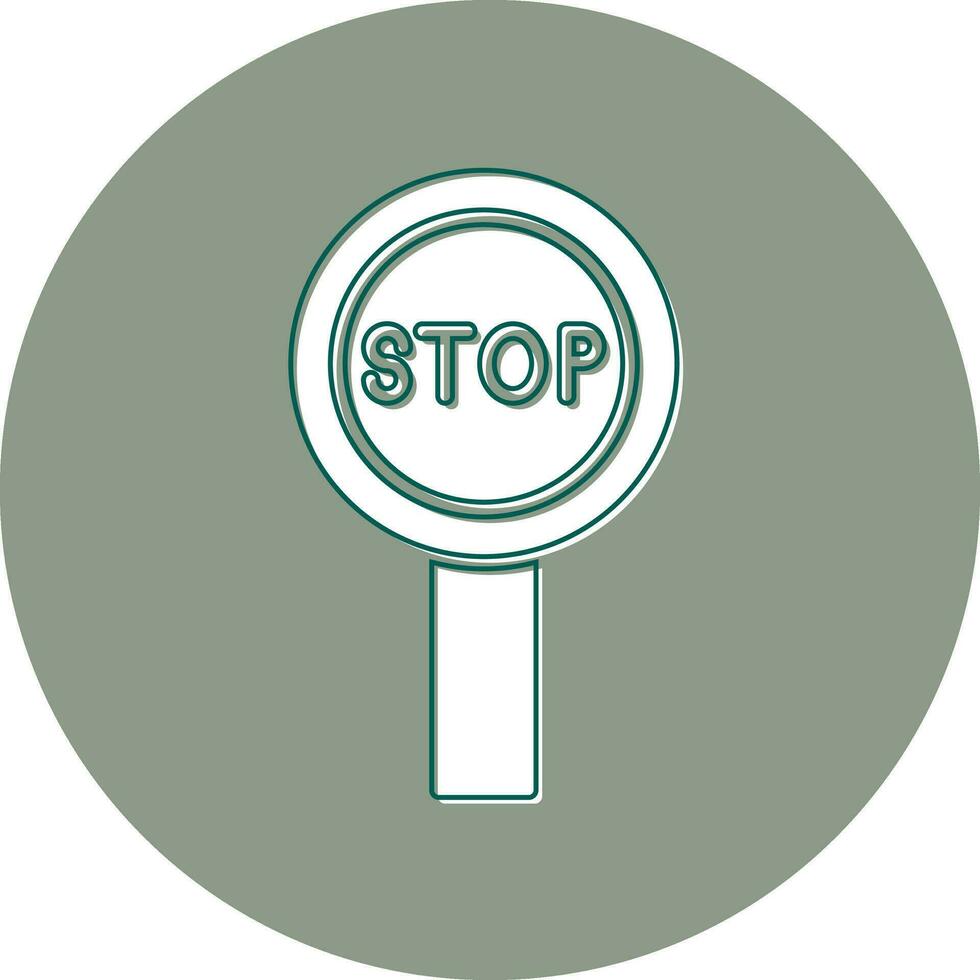 stopbord vector pictogram