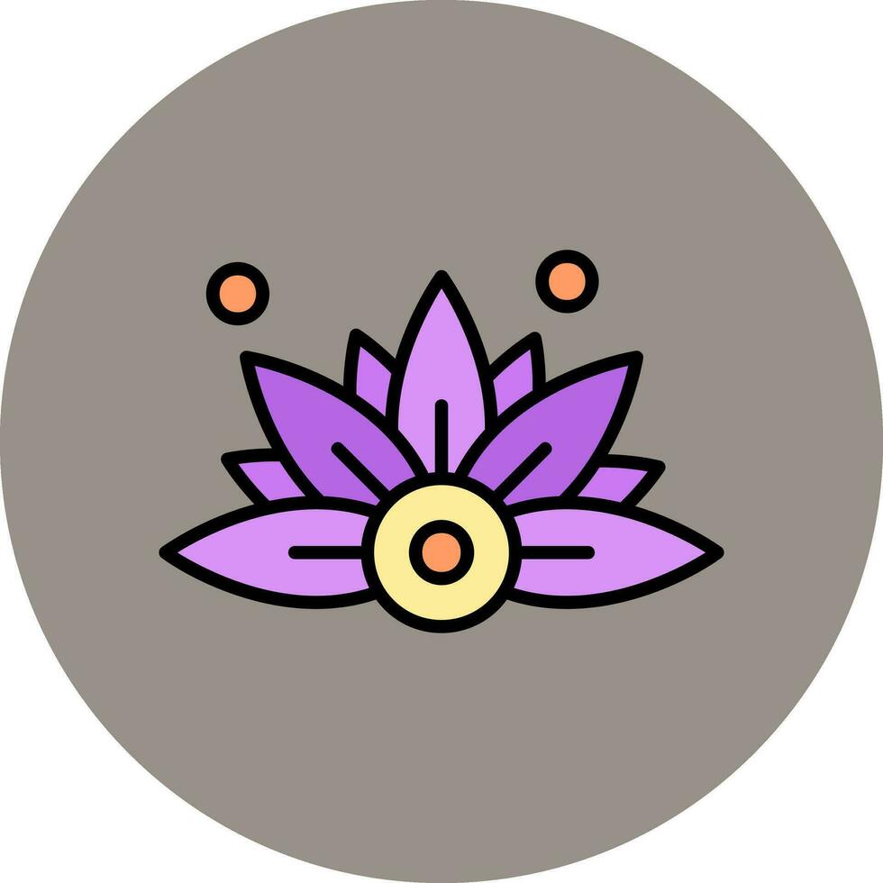 lotusbloem vector icon